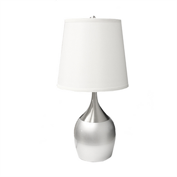 Alessia 24H Silver Touch-On Table Lamp