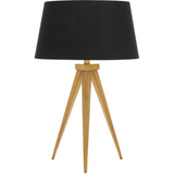 Sintra Table Lamp, 1-100W Edison Bulb, 16"Dx25"H, Tripod Leg
