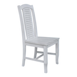Seaside Chairs, Set of 2, Antique Chalk
