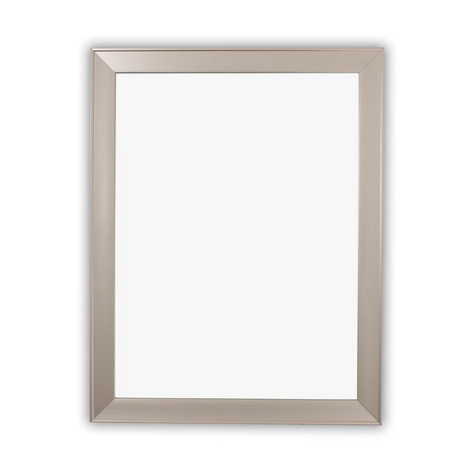 CHLOE'S Reflection Silver Finish Rectangular Framed Wall Mirror 36