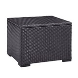 Biscayne Outdoor Wicker Coffee Table Brown