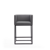 Embassy Counter Stool in Grey and Black