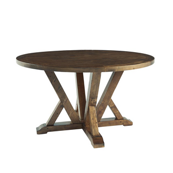 Round Dining Table , Brown