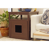 ECOFLEX® Jumbo Litter Box Cover End Table - Espresso