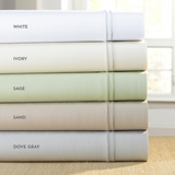 Premium Bamboo Sheet Set Twin XL, White