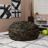 Oversized Camouflage Bean Bag Chair for Kids and Adults