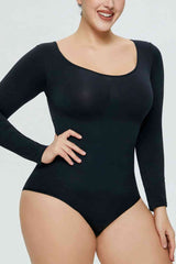 Shapetastic Long Sleeve Shaping Bodysuit