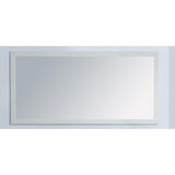Fully Framed 60" Soft White Mirror