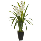 39in. Cymbidium Orchid Artificial Plant