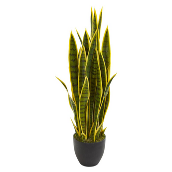 33in. Sansevieria Artificial Plant