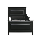 Trent Twin over Full Bunk Bed with Trundle in Antique Black