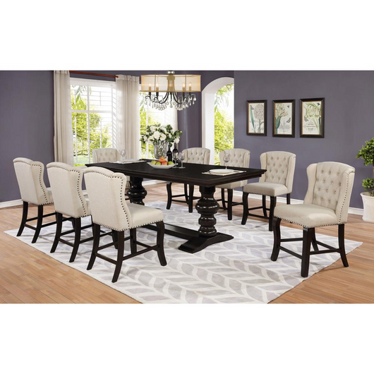Weatherford 9Pc Dining Set W/Counter Height Dining Table W/Two 16