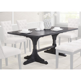 Ephemeral Dining Table Weathered Gray