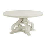 Stanford Round Dining Table in White