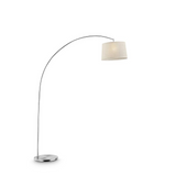 84.5 In Oma Brushed Nickel Arch-Floor Lamp