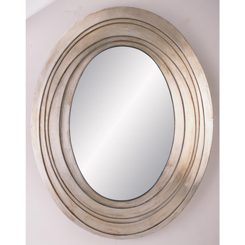 Silver Ripple Mirror