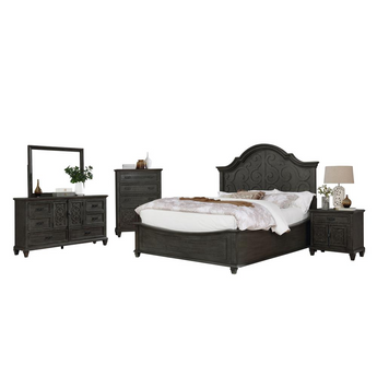 Hamptons Panel 5Pc  Bedroom Set with Chest, California King