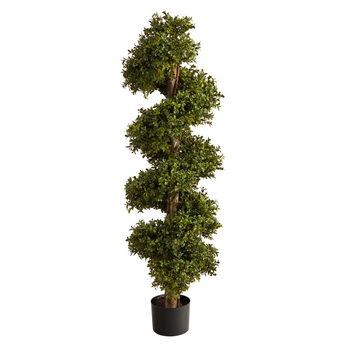 46in. Boxwood Spiral Topiary Artificial Tree