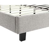 Emery Twin Bed in Grey