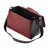 Italian Artisan Gaia Womens Luxury Shoulder, Crossbody or carried by Handle Leather Handbag Made In Italy