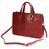 Italian Artisan Rolando Business Leather Handbag Unisex Made In Italy