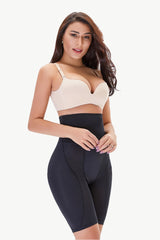 Shapetastic Full Size High Waisted Pull-On Shaping Shorts