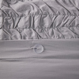 Doreen 100% Cotton Duvet Cover Set, Grey