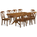 Napoleon 9Pc Dining Set - Table W/Leaf 8 Dining Chairs