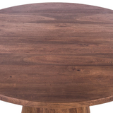 Amici 54-Inch Round Acacia Wood Dining Table