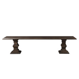 Toulon 80In Vintage Brown Mango Wood Dining Bench