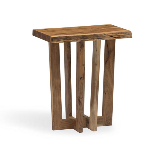 Berkshire Natural Live Edge Wood End Table