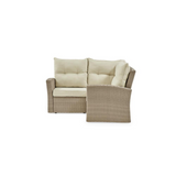 Canaan All-Weather Wicker Corner Sectional Sofa with Cushions