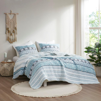 Kamila 100% Cotton Coverlet Set