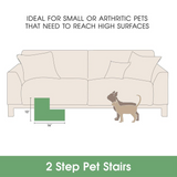 Milo Pet Stairs - Khaki