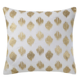 Kiran 100% Cotton Dec Pillow w/ Embroidery