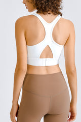 Bianca Cross Back Yoga Crop Top