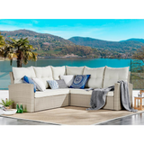 Canaan All-Weather Wicker Outdoor Double Corner Sofa