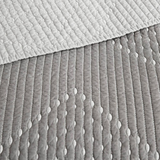 Pomona 100% Cotton Embroidered Coverlet Set