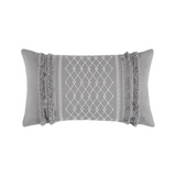 100% Cotton Embroidered Oblong Pillow