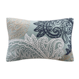 Kiran 100% Cotton Dec Pillow w/ Embroidery