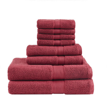 100% Cotton 8 Pcs Towel Set,MPS73-412