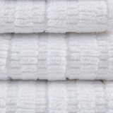 100% Cotton Textured 6PC Towel Set, LCN73-0065