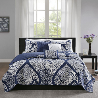 100% Cotton Printed 6pcs Coverlet Set,MP13-5579