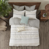 Nea 100% Cotton Printed Comforter Set W/ Trims