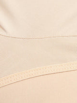 Shapetastic Full Size Zip Up Lace Detail Long Sleeve Shapewear