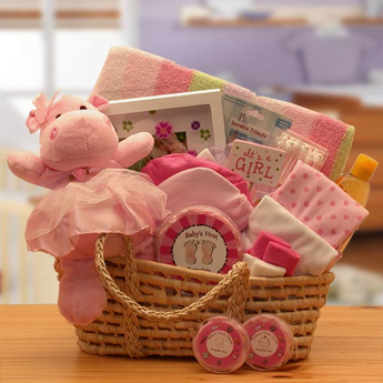 Our Precious Baby New Baby Carrier -Pink  - baby bath set -  baby girl gifts - new baby gift basket - baby gift baskets - baby shower gifts