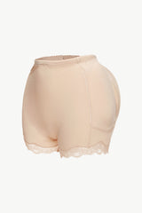 Shapetastic Full Size Lace Trim Shaping Shorts