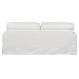 Americana Box Cushion Slipcovered Sofa | Stain Resistant Performance Fabric | White