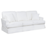 Ariana Slipcovered Sleeper Sofa | Stain Resistant Performance Fabric | White