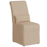 Newport Slipcovered Dining Chair | Stain Resistant Performance Fabric | Tan